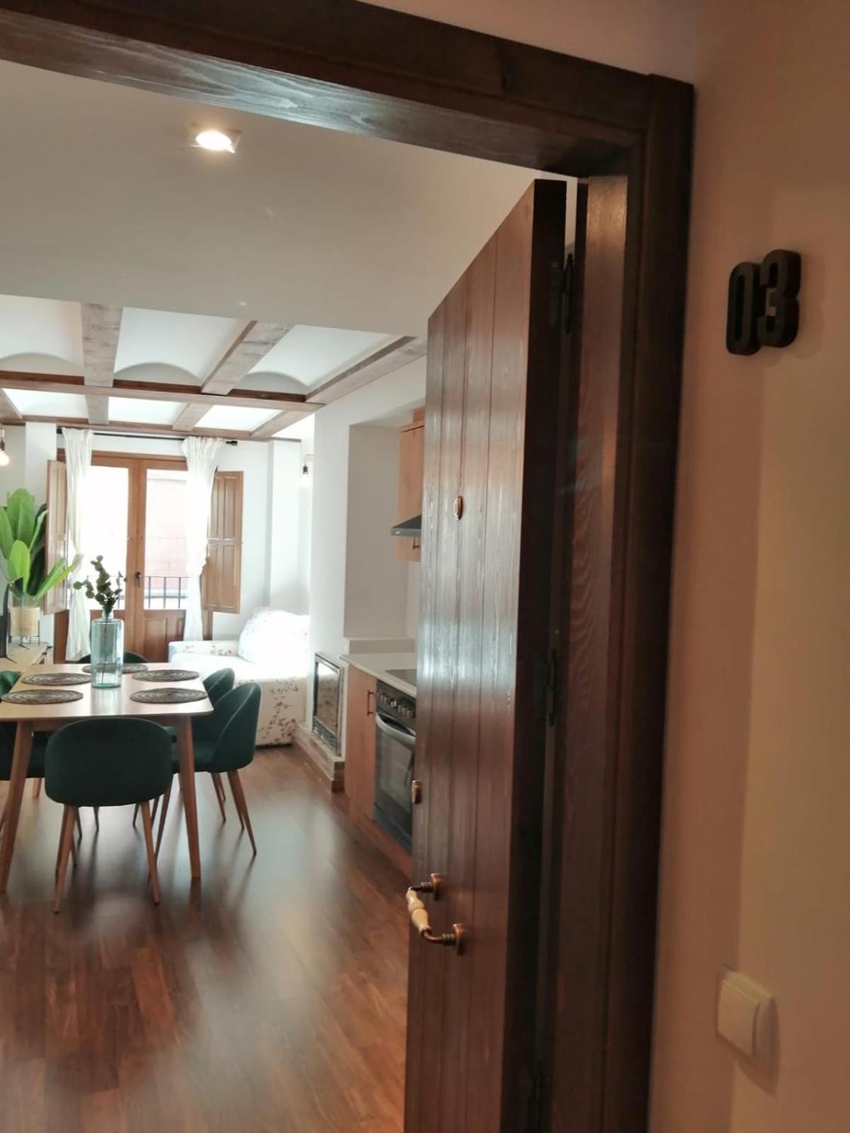 Apartamentos Casa Meme Mora de Rubielos Dış mekan fotoğraf